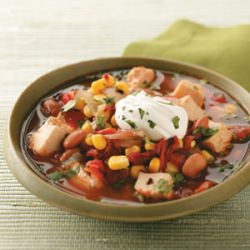 Hearty Chipotle Chicken Soup - Recipe photo by tasteofhome