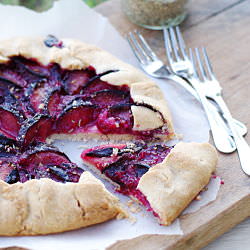 Plum Galette - Recipe photo by dada