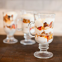 Yogurt Parfaits - Recipe photo by kristineldridgephotography