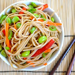 Ginger Scallion Soba Salad - Recipe photo by budgetbytes