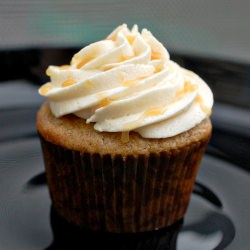 Apple Caramel Cupcakes - Recipe photo by bourbonnatrix