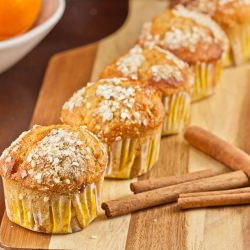 Orange, Honey & Cinnamon Muffins - Recipe photo by delicieux