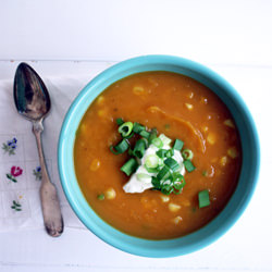 Sweet Potato Bisque - Recipe photo by eatyourvegetable