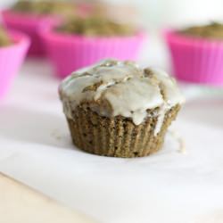 Glazed Apple Muffins - Recipe photo by PeaSoup