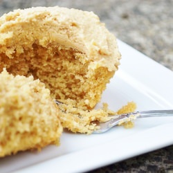 Caramel Corn Cupcakes - Recipe photo by lbbakes