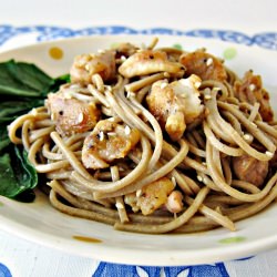 Soba with Sesame Sauce - Recipe photo by Anncoo