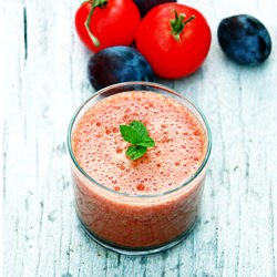 Tomato Plum Smoothie - Recipe photo by sreelu