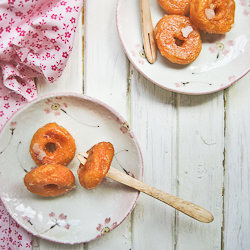 Sweet Potato Donuts - Recipe photo by smokywok