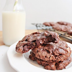 Chocolate Chip Fudge Cookies - Recipe photo by Taste See