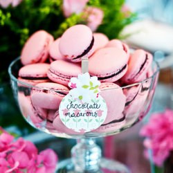 Pink Chocolate Macarons - Recipe photo by heavenwildfleur