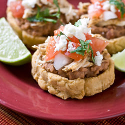 Mexican Chicken Sopes - Recipe photo by cookingontheside
