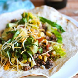 Simple Beef Tacos - Recipe photo by BevCooks