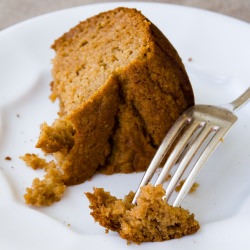 Applesauce Snack Cake - Recipe photo by healthy seasonal recipes