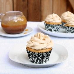 Salted Caramel Cupcakes - Recipe photo by 52kitchenadventures