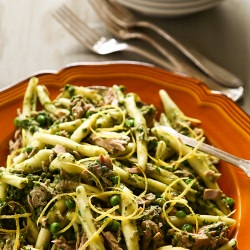 Tuna Pasta with Lemon - Recipe photo by photo-copy