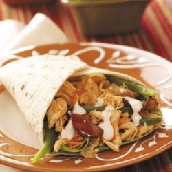 Buffalo Chicken Wraps - Recipe photo by tasteofhome