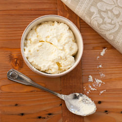 Homemade Ricotta Cheese - Recipe photo by plumpie