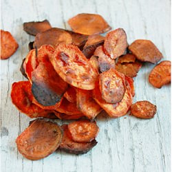 Sweet Potato Chips Spicy & Sweet - Recipe photo by sreelu