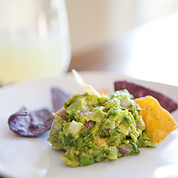 Homemade Guacamole - Recipe photo by kristineldridgephotography