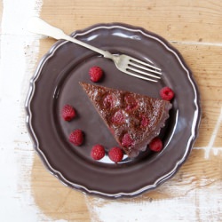 Chocolate Tart - Recipe photo by kasiade
