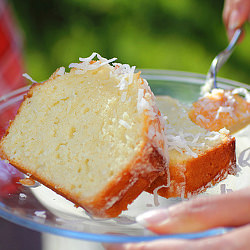 Fresh Coconut Loaf Cake - Recipe photo by Adventuress Heart