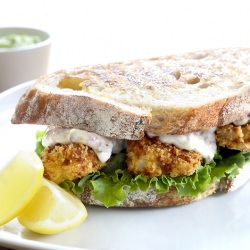 Fish Finger Sarnie - Recipe photo by Yasmin Limbert