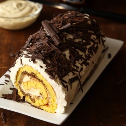 Tiramisu Roll Cake - Recipe photo by photo-copy