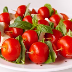 Caprese Skewers - Recipe photo by Dovilyte