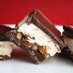 Snickers Fudge - Recipe photo by abitofbeesknees