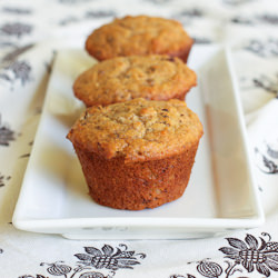 Cherry Pecan Muffins - Recipe photo by cathyeats