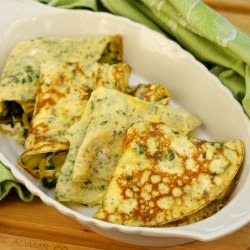 Chard & Saffron Omelet - Recipe photo by freshfromevaskitchen