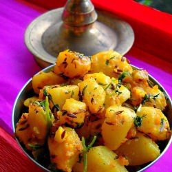 Jeera Aloo - Recipe photo by vegrecipesofindia