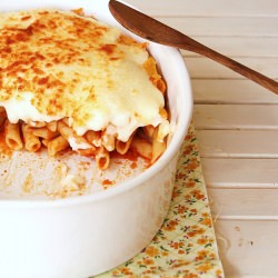 Macaroni with Bechamel Sauce - Recipe photo by courecoulants