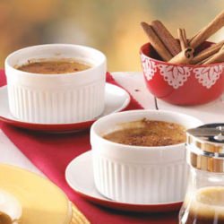 Caramel Apple Creme Brulee - Recipe photo by tasteofhome