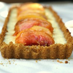Mascarpone Nectarine Tart - Recipe photo by Mary-Yums