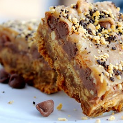 Peanut Butter Squares - Recipe photo by causeilikefood