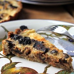 Fig and Blue Cheese Tart - Recipe photo by fromwhichthingsgrow