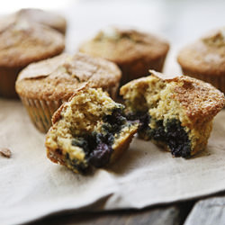 Blueberry-Cornmeal Muffin - Recipe photo by bradleykitchen