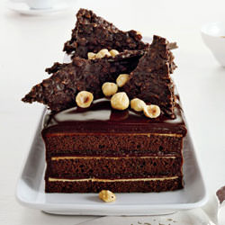 Chocolate Hazelnut Cake - Recipe photo by bonappetitmagazine