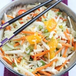 Asian Cabbage Slaw - Recipe photo by healthygirlskitchen