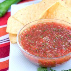 Restaurant Style Salsa - Recipe photo by cleaneatingchelsey