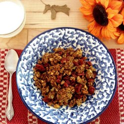 Pumpkin Spice Granola - Recipe photo by runningfoodie
