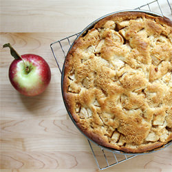 A Dutch Deep-Dish Apple Pie - Recipe photo by foodnouveau
