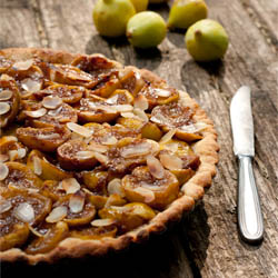Caramelized Fig Tart - Recipe photo by paneburroemarmellata