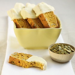 Pumpkin Biscotti - Recipe photo by DessertForTwo