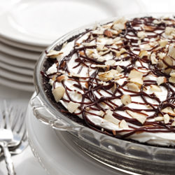 Coconut Pie with Chocolate Crust - Recipe photo by BarbaraBakes