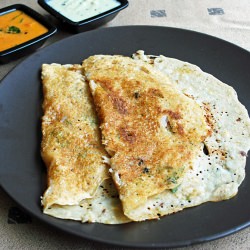 Instant Oats Dosa - Recipe photo by Raks Kitchen