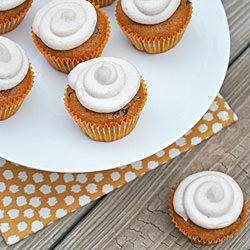 Pumpkin Chocolate Chip Cupcakes - Recipe photo by ryanbakes