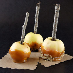 Caramel Apples - Recipe photo by Idle Wife