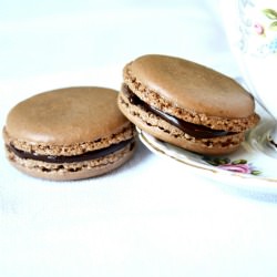 Chocolate Macarons - Recipe photo by adventuresmadefromscratch